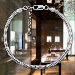 Bransoletka modułowa srebrna charms srebro 925