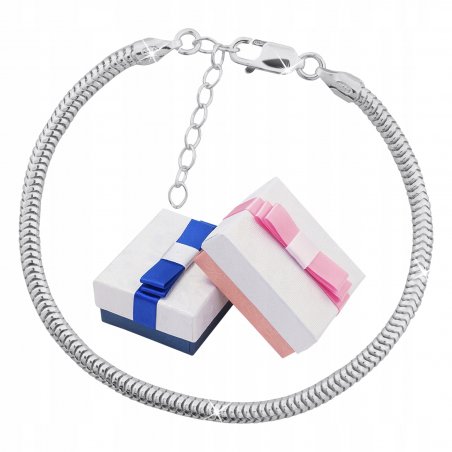 Srebrna bransoletka charms beads koralik srebro