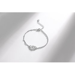 Bransoletka srebrna damska celebrytka dla kobiety