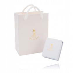 Komplet biżuterii srebrnej 925 serce dla kobiety