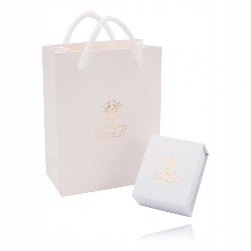 Komplet biżuterii srebrnej 925 serce dla kobiety