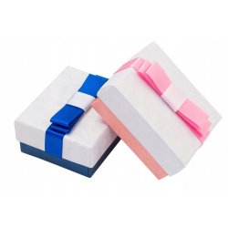 Naszyjnik srebrny 925 serce multicolor walentynki