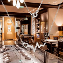 Naszyjnik srebrny łańcuszek damski celebrytka linia życia serce prezent