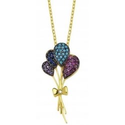 Naszyjnik srebrny 925 pozłacany celebrytka srebro