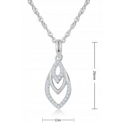 Naszyjnik srebrny damski srebro 925 prezent