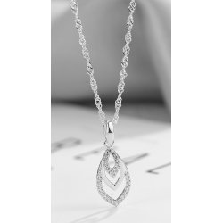 Naszyjnik srebrny damski srebro 925 prezent