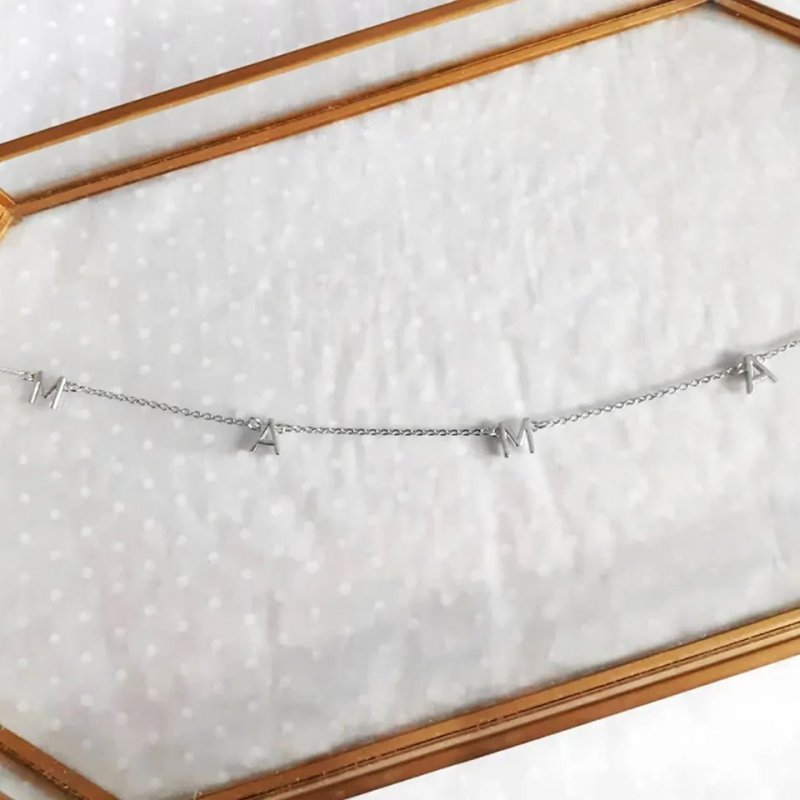 Naszyjnik srebrny łańcuszek damski dla mamy dzień matki celebrytka srebro