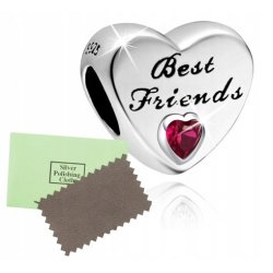 Charms zawieszka srebrny best friends siostra