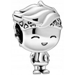 Zawieszka charms 925 chłopiec synek syn koralik