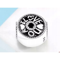 Zawieszka charms srebrny serce miłość walentynki