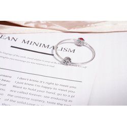 Charms srebro 925 beads zawieszka srebrna róża