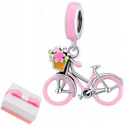 Charms rower zawieszka srebrna dla niej beads 925