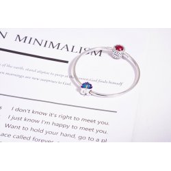 Charms listek zawieszka srebrna liść koralik beads