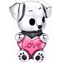 Charms serce miłość zawieszka beads koralik 925