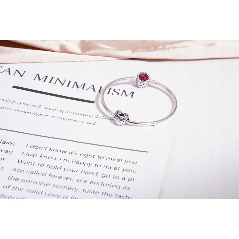 Charms serce miłość zawieszka beads koralik