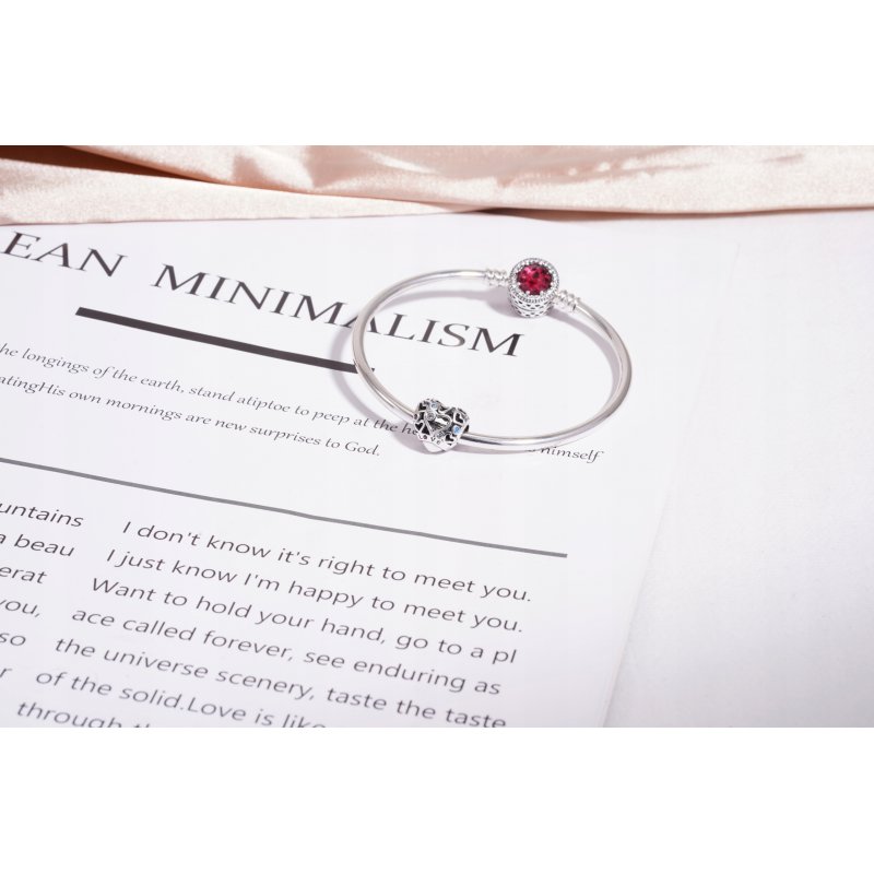 Charms serce miłość zawieszka beads koralik