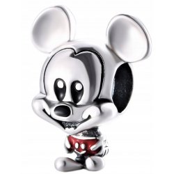 Charms srebrny 925 myszka mickey zawieszka koralik