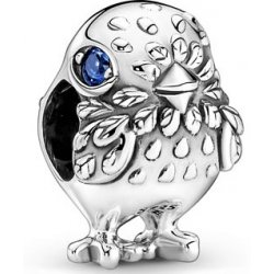 Charms srebro wróbel ptak bird zawieszka beads 925