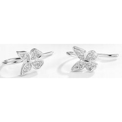 Piękne kolczyki srebrne 925 motylki dla dzieci