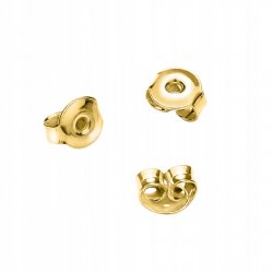 Srebrne baranki 925 zapięcia zatyczki do kolczyków
