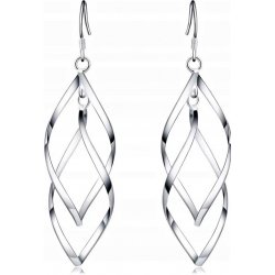 Długie kolczyki srebrne kolczyki wiszące dla kobiety srebro próba 925