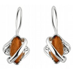 Srebrne kolczyki wiszące damskie srebro próba 925