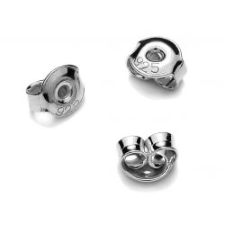 Srebrny baranek 925 zapięcie zatyczka do kolczyków