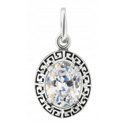 Wisiorek srebrny cyrkonia srebro próba 925 zawieszka