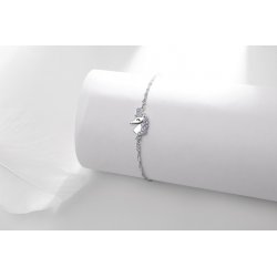 Bransoletka srebrna 925 jednorożec dla dziewczynki - idealna na prezent