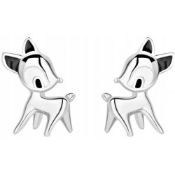 Srebrne kolczyki 925 dla dziewczynki sarenki