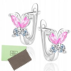 Kolczyki srebrne 925 dla dziecka komunia prezent