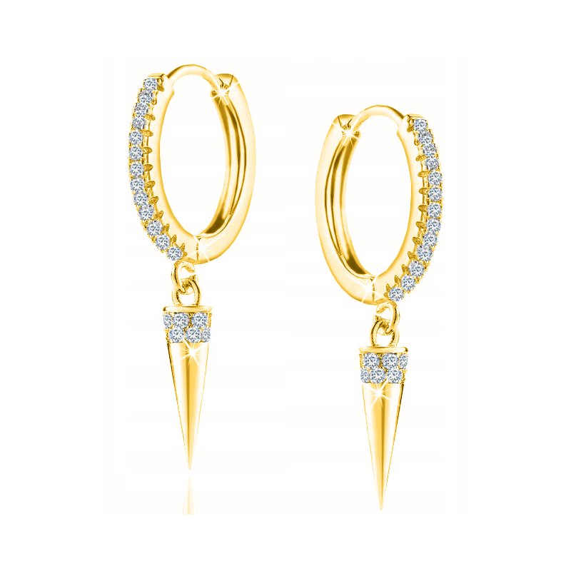 Srebrne kolczyki długie wiszące srebro 925 sopelki styl elegancji