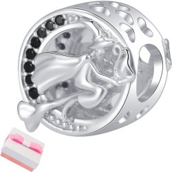 Srebrny charms zawieszka wiedźma halloween charms srebro 925 czarownica