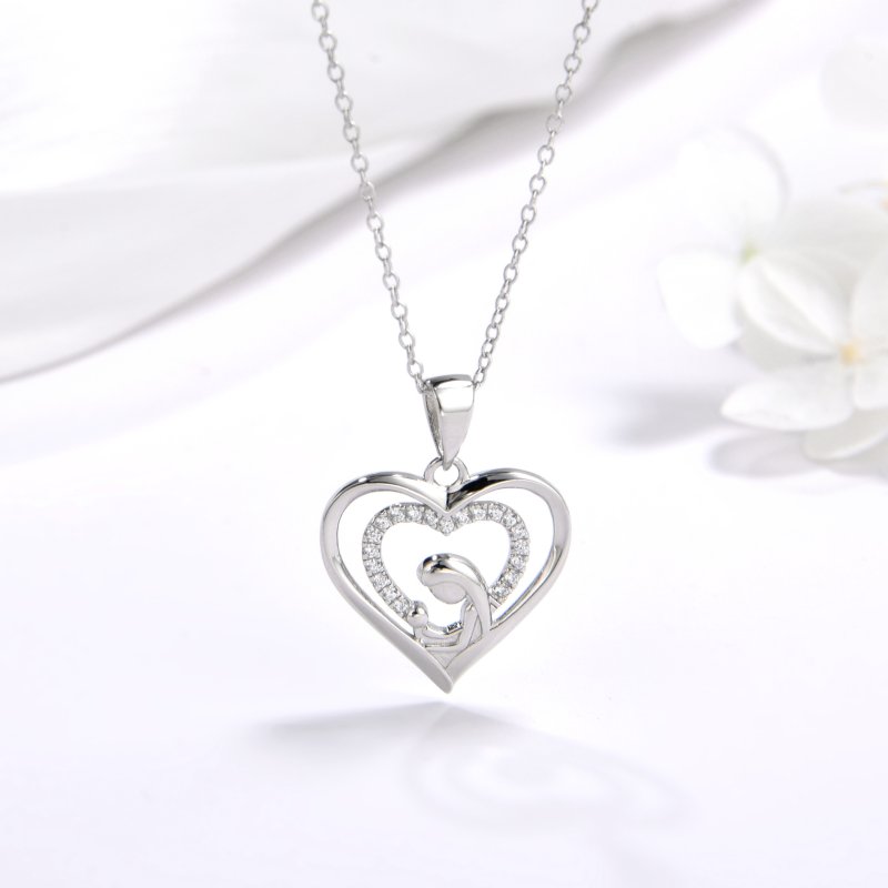 Naszyjnik srebrny łańcuszek medalik na komunię