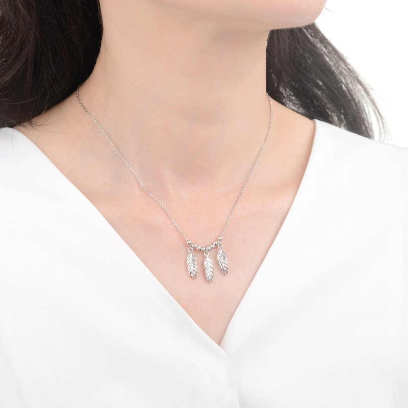 Srebrny naszyjnik damski łańcuszek celebrytka srebro próba 925 łapacz snów