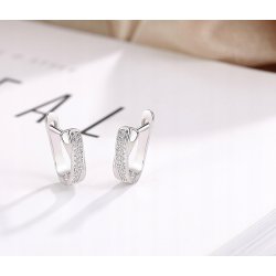 Piękne kolczyki srebrne próba 925 angielskie prezent