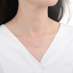 Naszyjnik srebrny celebrytka damska srebro z gwiazdką