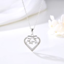 Naszyjnik srebrny dla mamy srebro 925 mama