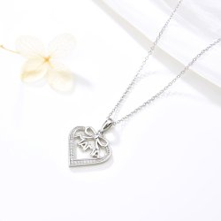 Naszyjnik srebrny dla mamy srebro 925 mama