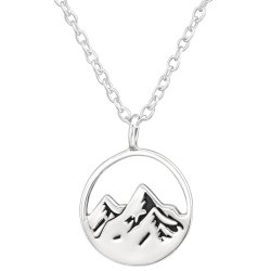 Naszyjnik srebrny 925 góry tatry zakopane