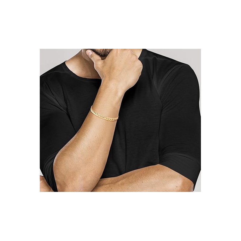 Bransoletka srebrna męska pancerka diamentowana srebro pozłacane próba 925