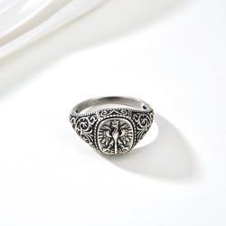 Srebrny sygnet męski patriotyczny orzeł sygnet srebro próba 925