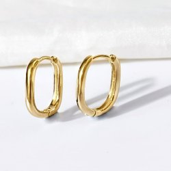 Srebrne kolczyki damskie angielskie srebro 925 pozłacane dla kobiety