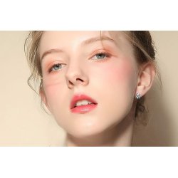 Srebrne kolczyki dla dziewczynki dzieci pandy srebro próba 925