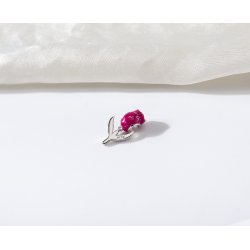 Charms zawieszka srebrna beads kwiatek srebro próba 925 oryginalny