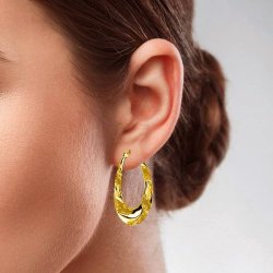 Srebrne kolczyki damskie koła angielskie srebro próba 925 złocone oryginalne