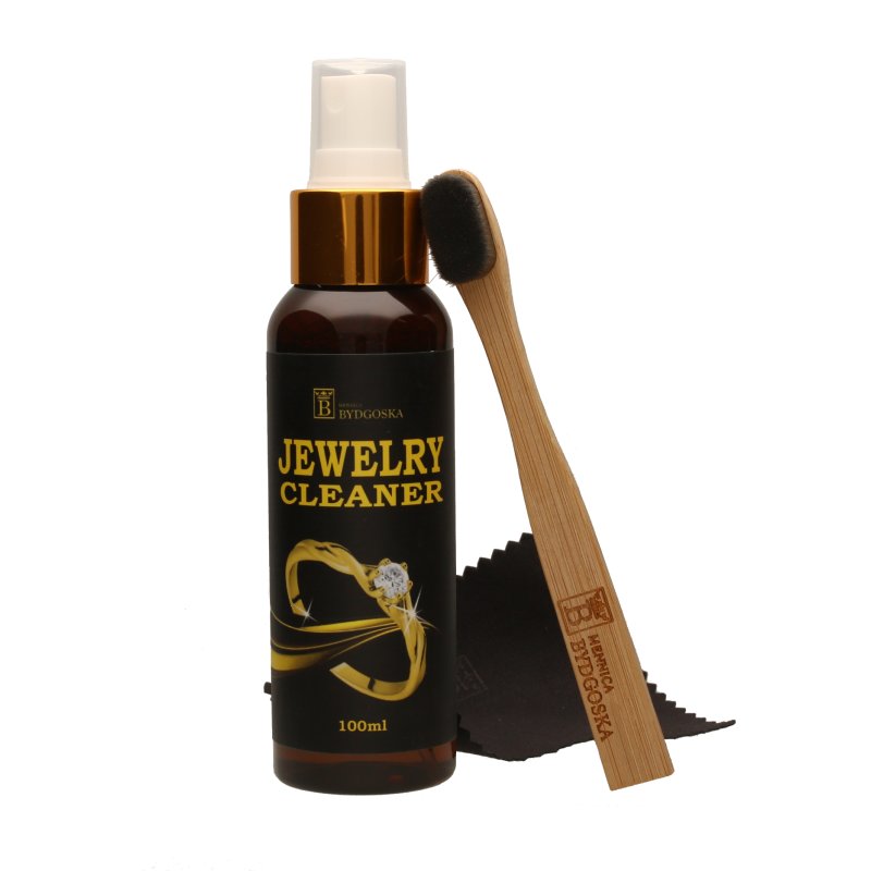 Spray zestaw do czyszczenia biżuterii srebrnej i pozłacanej płyn