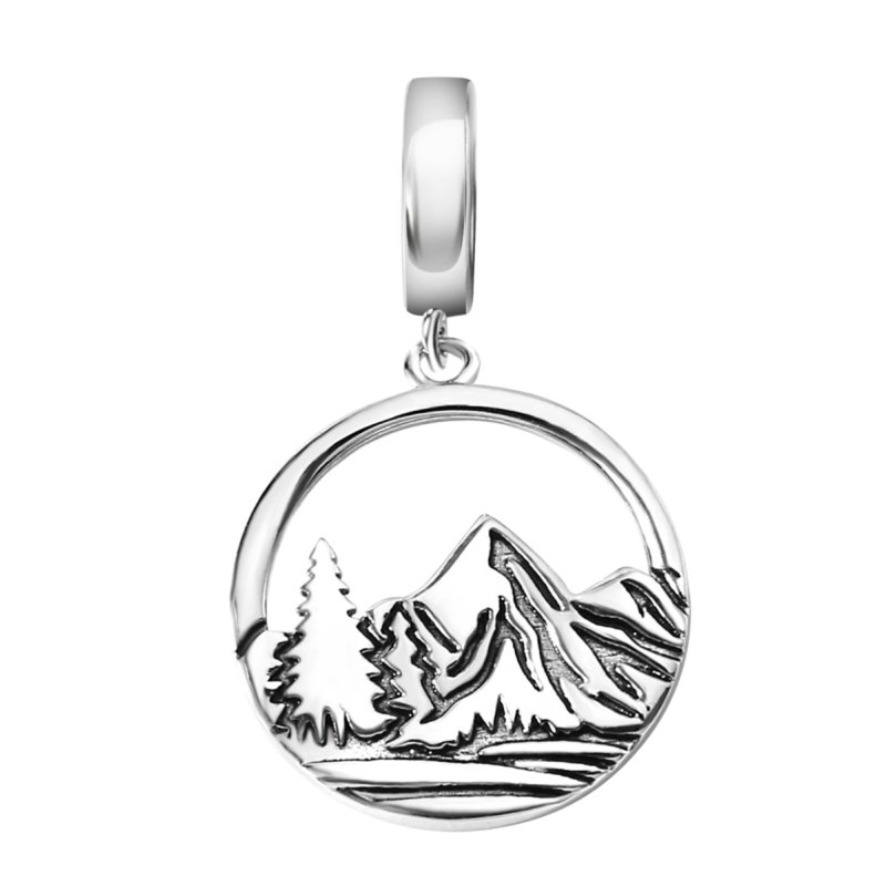 Charms srebrny zawieszka góry srebro próba 925 oryginalny