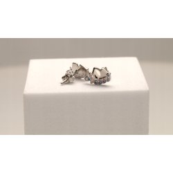 Kolczyki srebrne 925 dla dziewczynki jednorożce