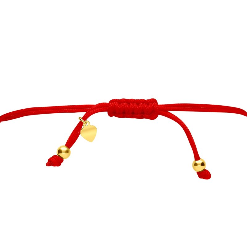 Srebrna bransoletka dla dziewczynki dzieci sznurkowa literka Z srebro pozłacane 925